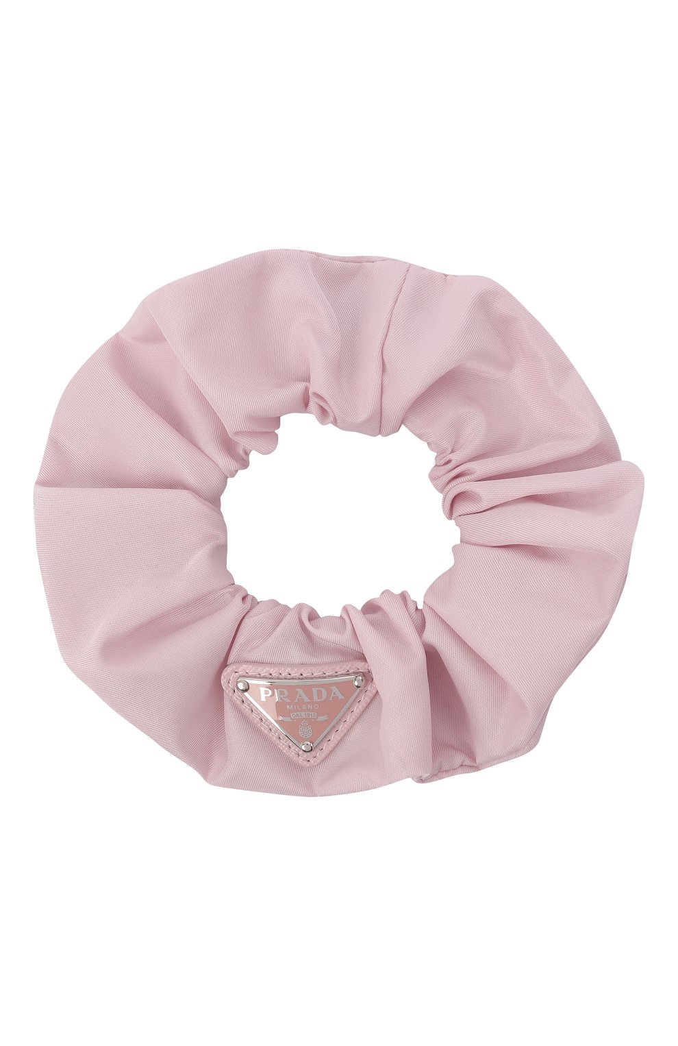 Резинка для волос re-nylon PRADA светло-розового цвета по цене 30000 руб., арт. 1IF015-2DMI-F0E18, фото 1 Резинка для волос re-nylon PRADA, арт. 1IF015-2DMI-F0E18, фото 1