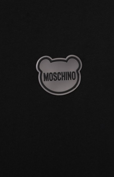 Хлопковая футболка MOSCHINO, арт. H7M03R/LAA24/4-8, фото 3