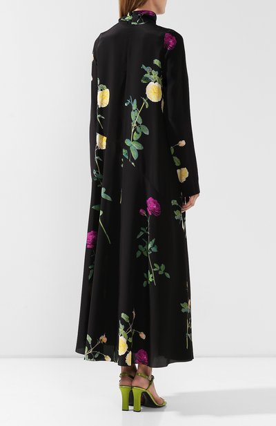 Шелковое платье DRIES VAN NOTEN, арт. 192-11037-8202, фото 4