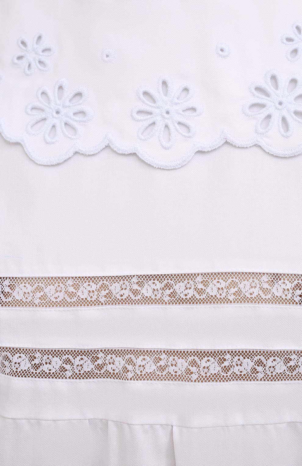Хлопковое платье LOOM BY RODINA белого цвета по цене 42500 руб., арт. LBR-013, фото 5 Хлопковое платье LOOM BY RODINA, арт. LBR-013, фото 5