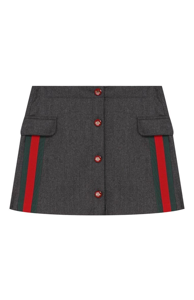 Мини-юбка из смеси шерсти и кашемира GUCCI, арт. 519471/XBE88, фото 1