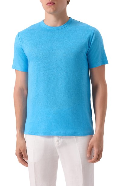 Льняная футболка MC2 SAINT BARTH, арт. STBM ECSTASEA/02356H, фото 3