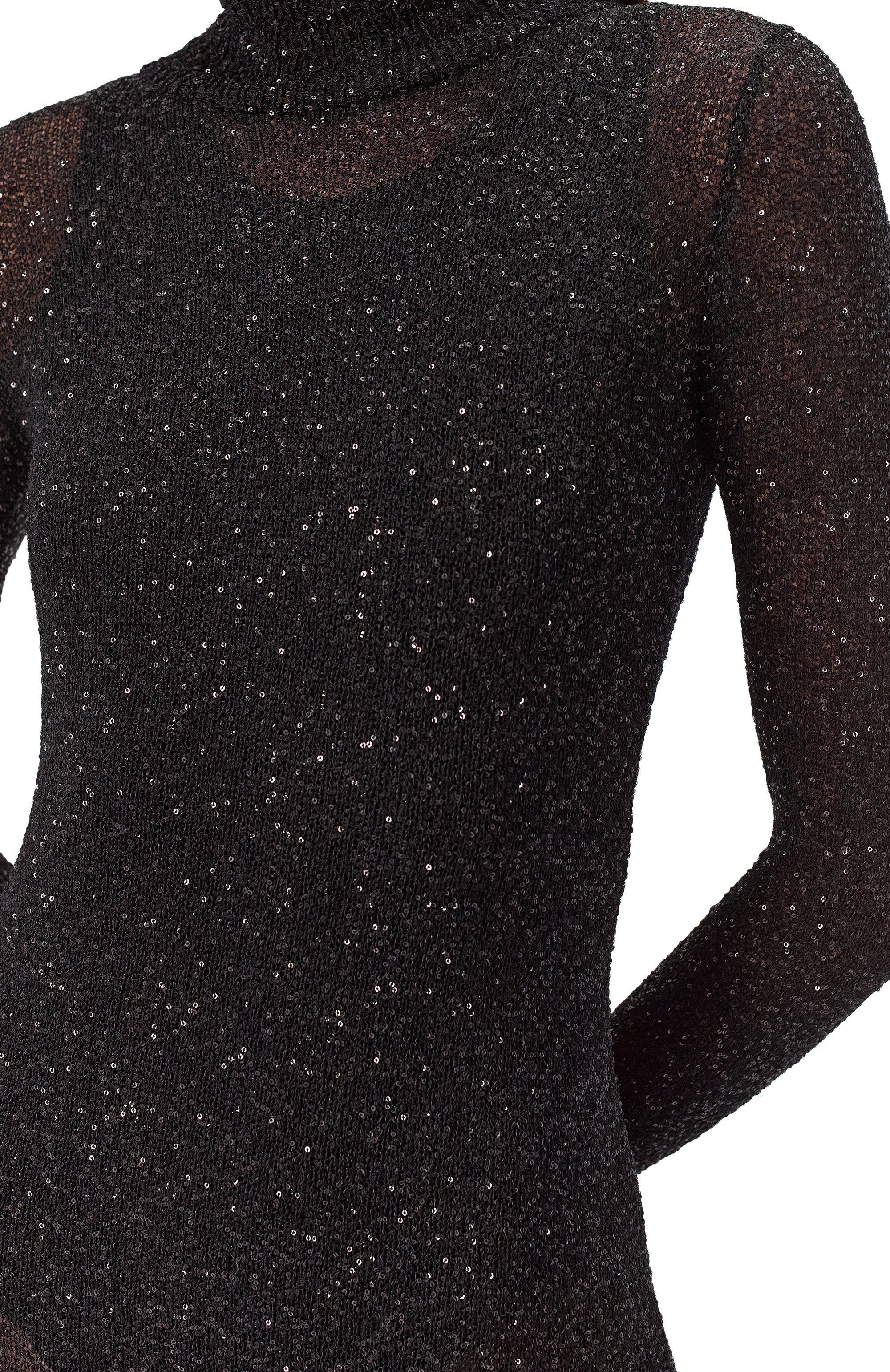 Платье с отделкой пайетками BALENCIAGA, арт. 813110/T7196, фото 5