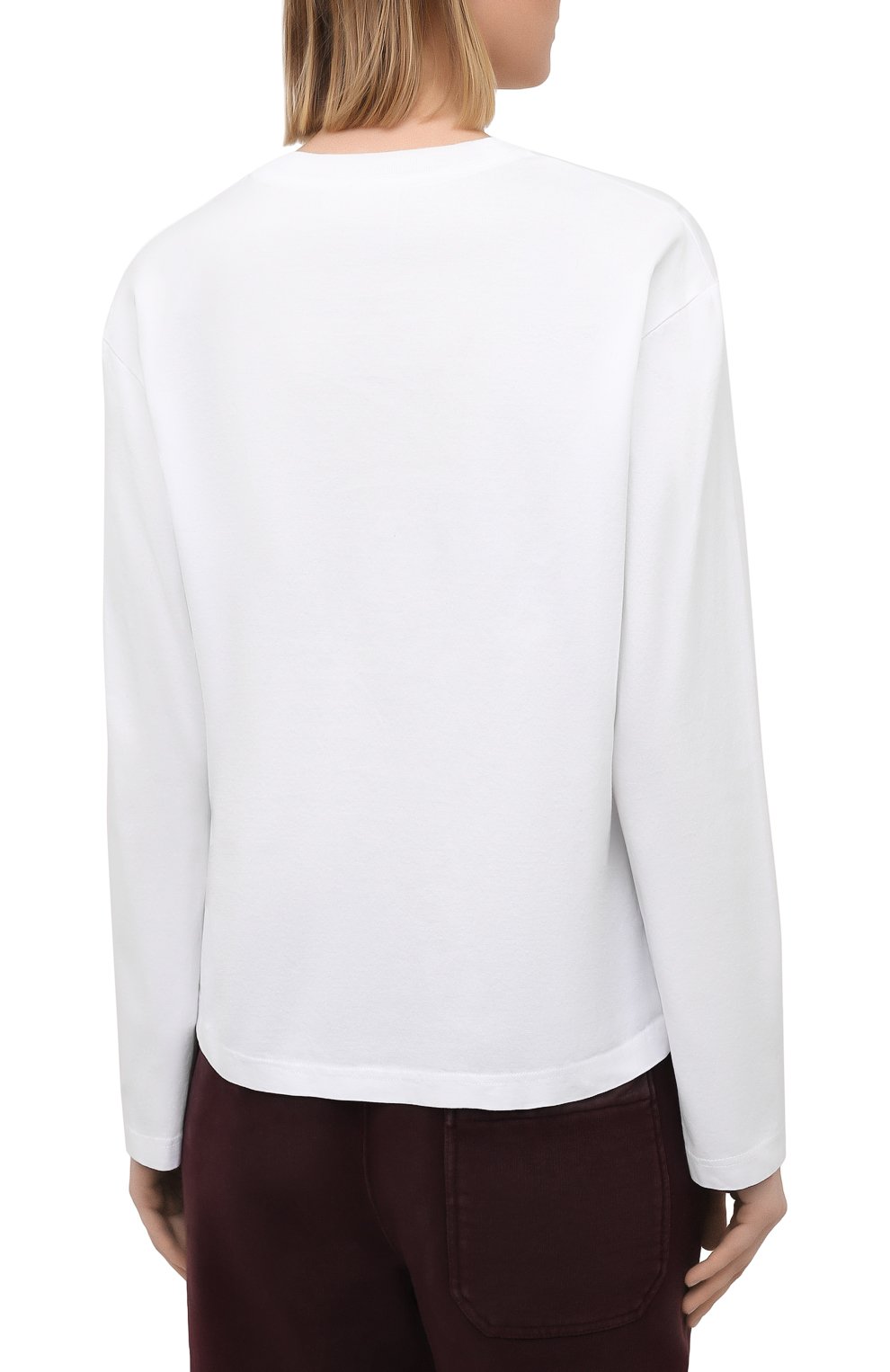 Хлопковый лонгслив ACNE STUDIOS, арт. AL0208, фото 4
