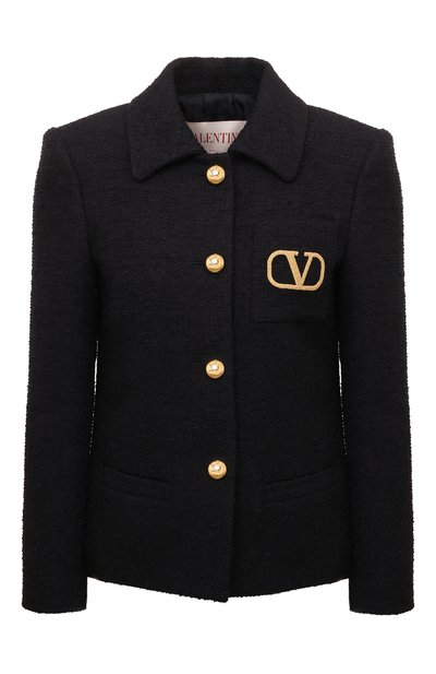Жакет из хлопка и вискозы VALENTINO, арт. 5B3CE3907A6, фото 1