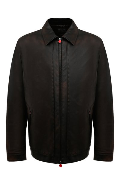 Кожаная куртка KITON, арт. UW0141B/N79, фото 1