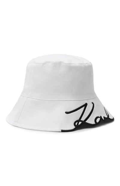 Хлопковая панама KARL LAGERFELD KIDS, арт. Z30394