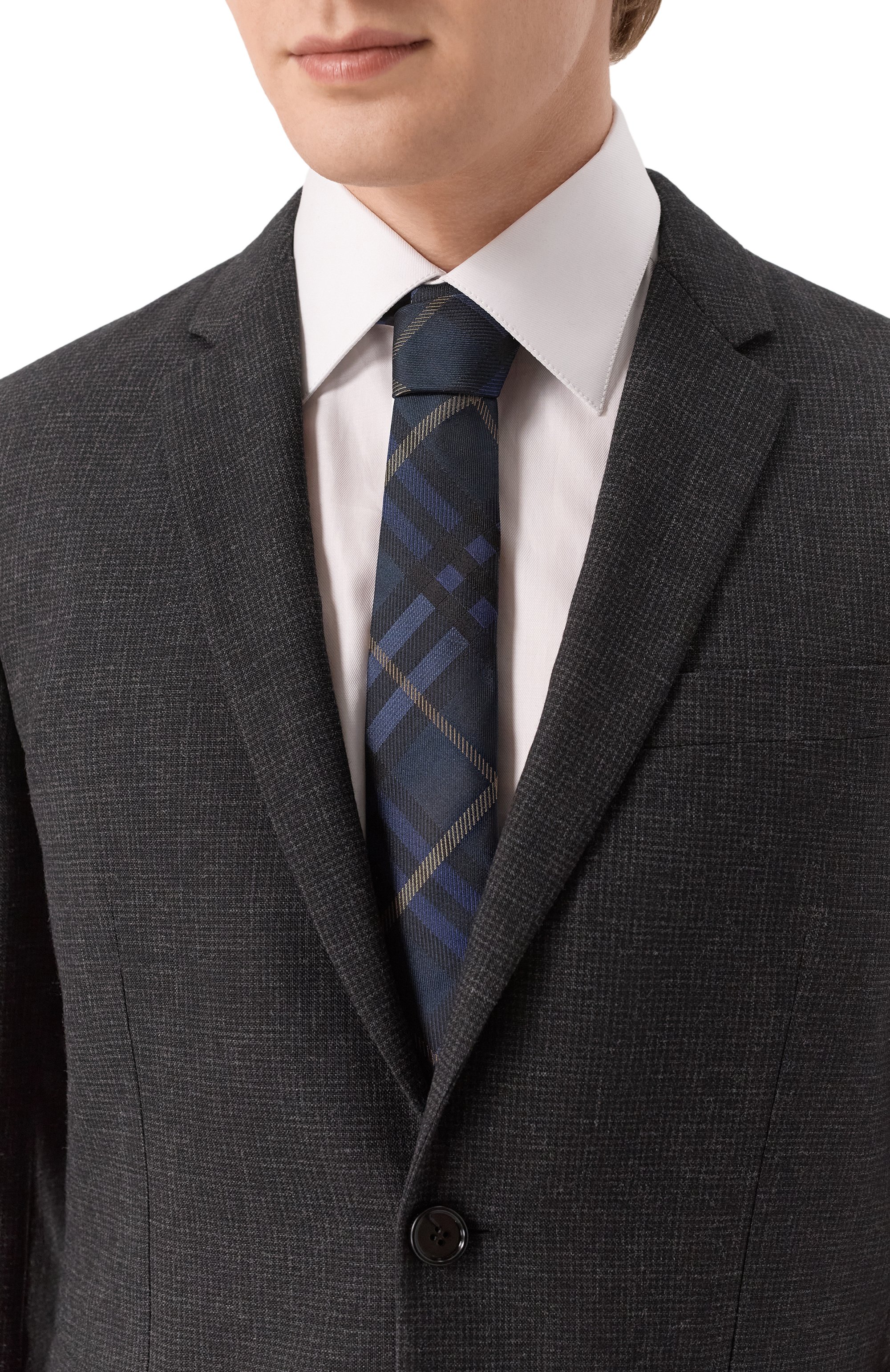 Шелковый галстук BURBERRY, арт. 8103720, фото 2