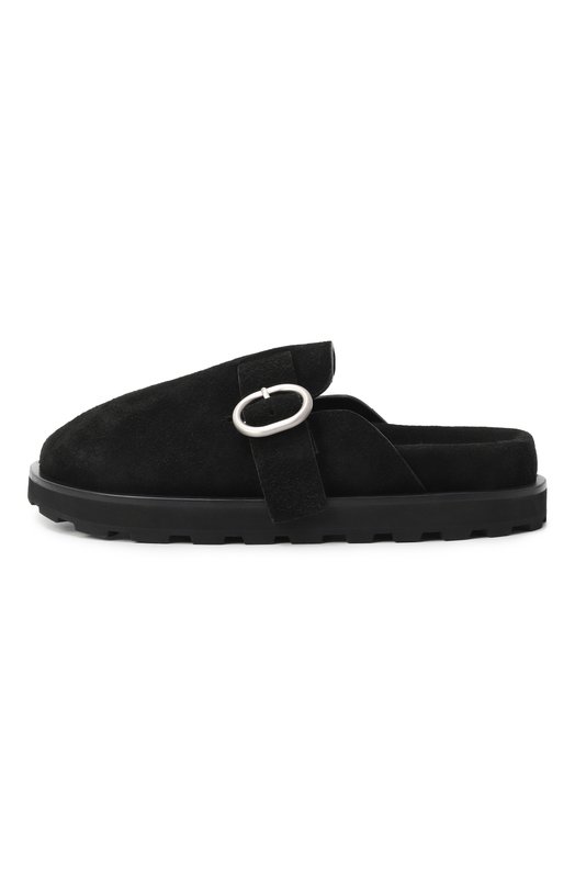 Замшевые сабо Jil Sander J44WP0028-P8213 Чёрный  J44WP0028-P8213 Фото 4