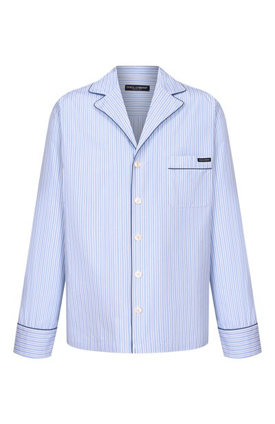 Мужская хлопковая рубашка DOLCE & GABBANA, арт. G50I9T/FR510