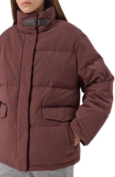 Пуховик baltic sands 12 STOREEZ коричневого цвета по цене 45000 руб., арт. 133970, фото 5 Пуховик baltic sands 12 STOREEZ, арт. 133970, фото 5