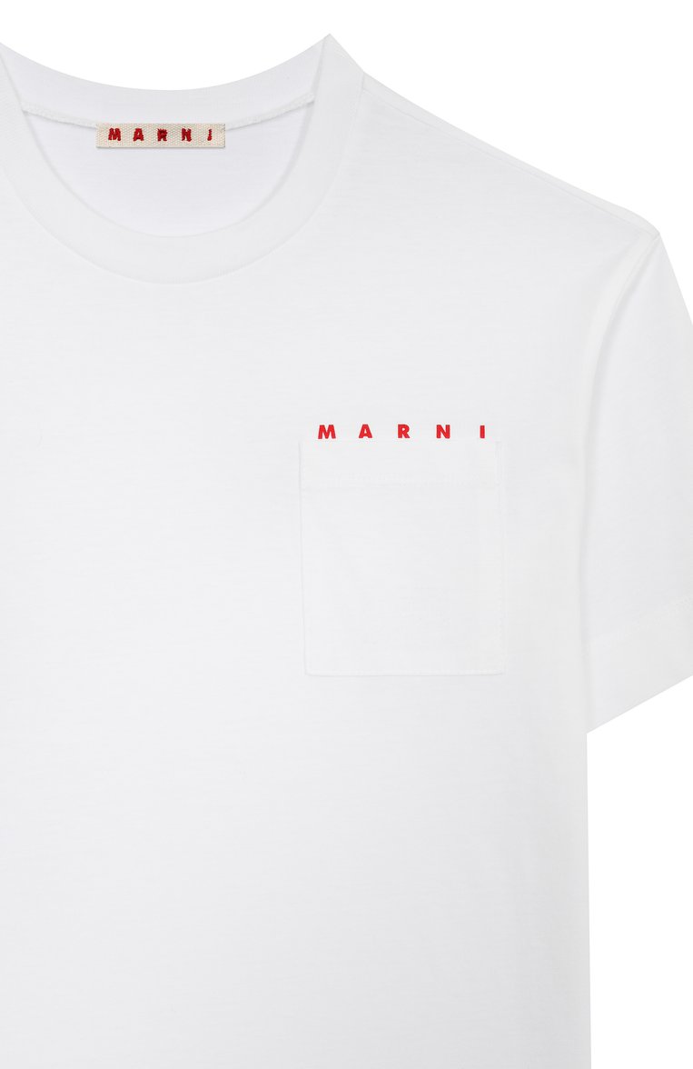 Хлопковая футболка MARNI, арт. M01415/M00RF, фото 1