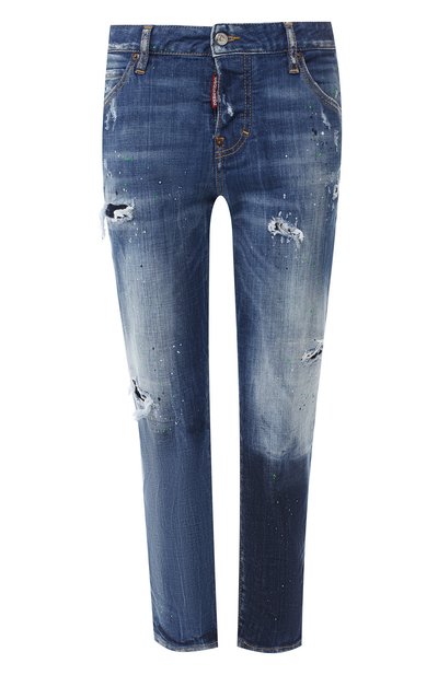 Женские джинсы с потертостями DSQUARED2, арт. S75LB0092/S30342