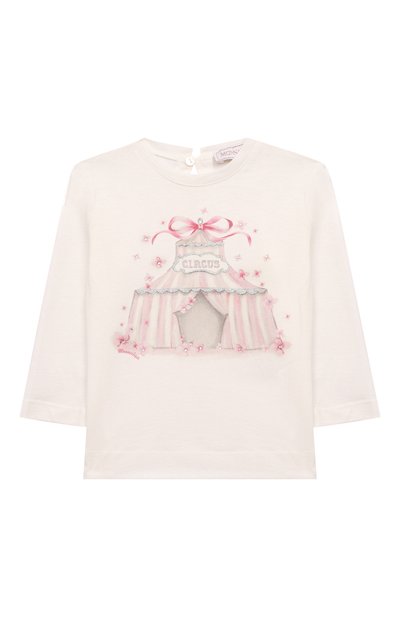 Хлопковый лонгслив MONNALISA, арт. 39D607.