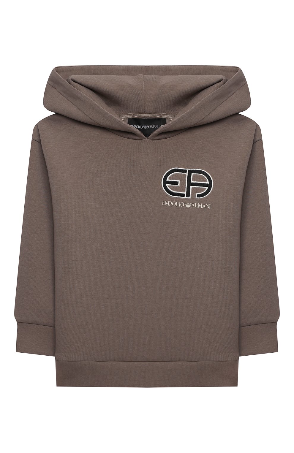 Хлопковое худи EMPORIO ARMANI, арт. 3K4MG4/1JHSZ, фото 1
