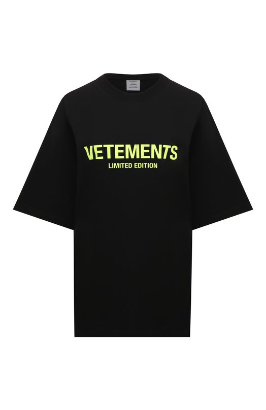 фото Хлопковая футболка vetements