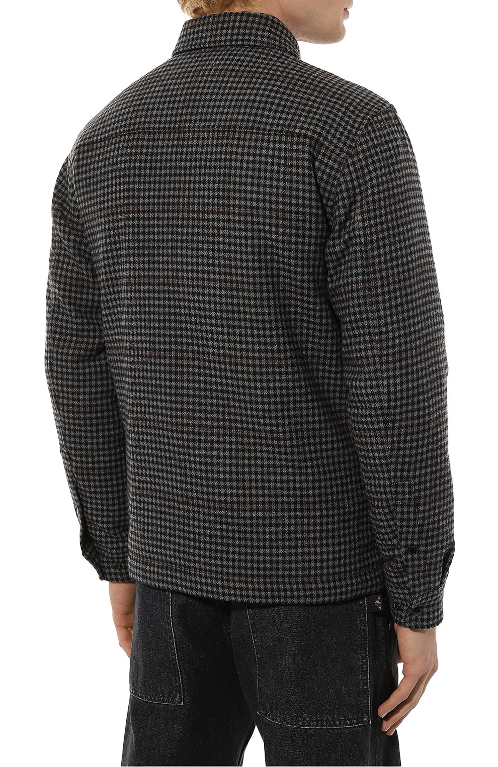 Шерстяная куртка-рубашка WOOLRICH, арт. CFWOOS0067MRUT3046, фото 4