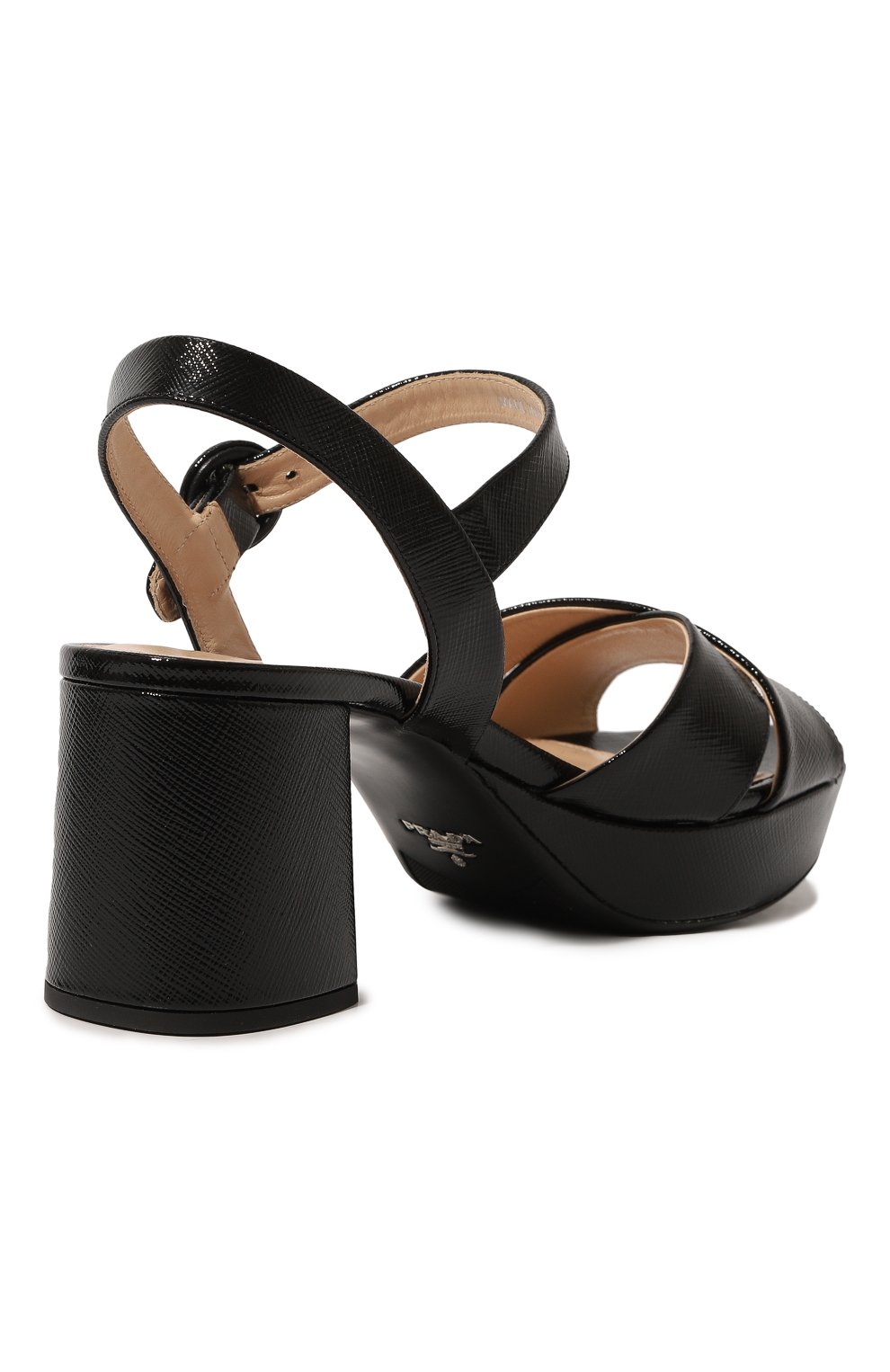 Кожаные босоножки PRADA, арт. 1XP890-3A9S-F0002-B065, фото 5