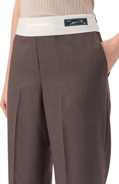 Шерстяные брюки ERIKA CAVALLINI, арт. P5WZ17, фото 5