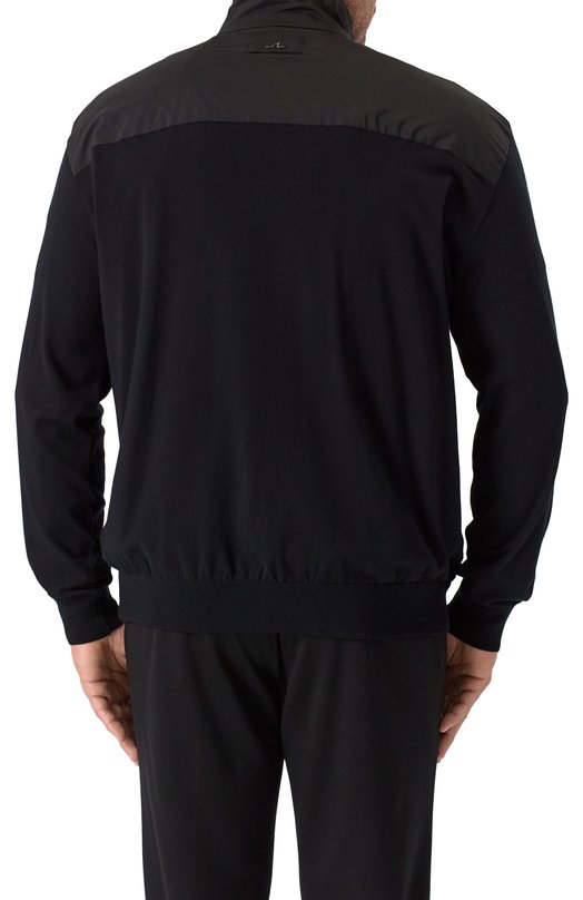 Кардиган из вискозы Paul&Shark 25411719 Чёрный  25411719 Фото 4