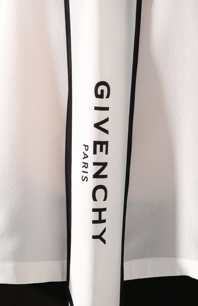 Шелковый топ GIVENCHY белого цвета по цене 92350 руб., арт. BW60GA12EH, фото 5 Шелковый топ GIVENCHY, арт. BW60GA12EH, фото 5