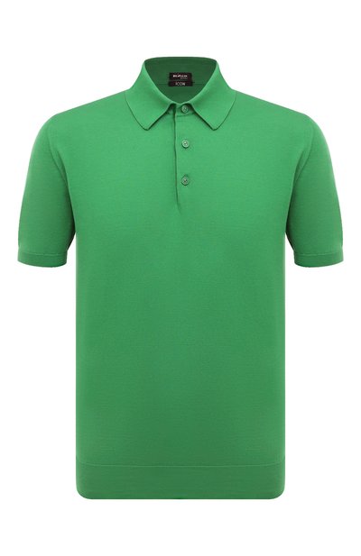 Мужская хлопковое поло KITON, арт. UMKXX33K3