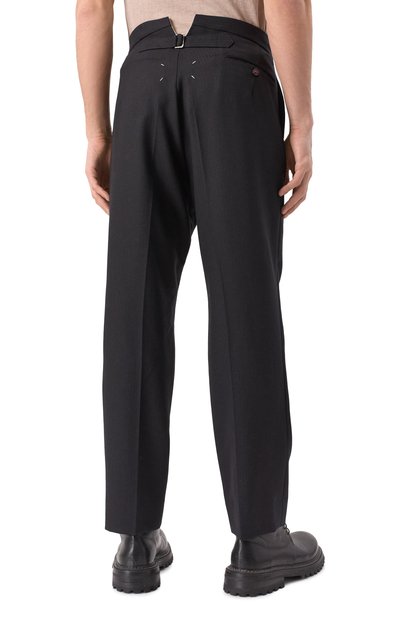Шерстяные брюки MAISON MARGIELA, арт. SI1KA0010/S60307, фото 4