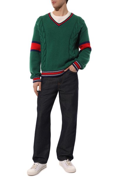 Шерстяной свитер GUCCI, арт. 599310 XKA32, фото 2