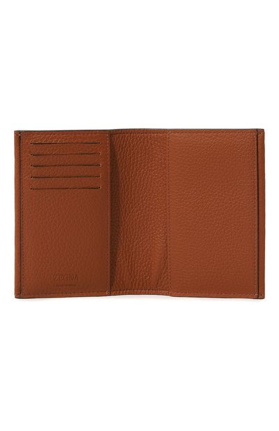 Кожаная обложка для паспорта ZEGNA, арт. LHCVM/E1801Z, фото 3