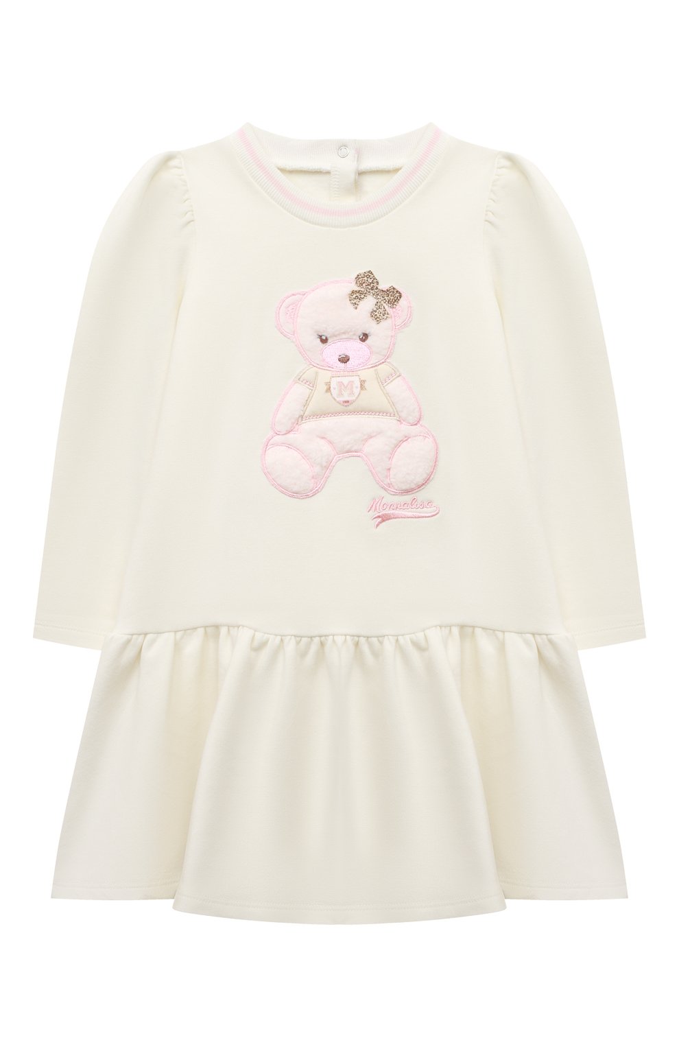 Хлопковое платье MONNALISA, арт. 390906, фото 1