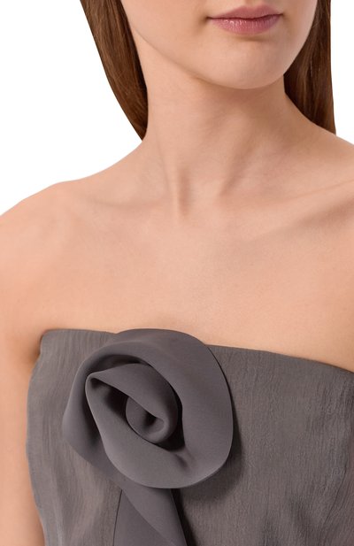 Шелковый топ-бюстье GIORGIO ARMANI, арт. GW002882/TE13824, фото 5