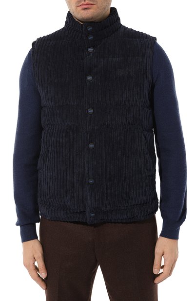 Вельветовый жилет KITON, арт. UGKN044YC4000, фото 3