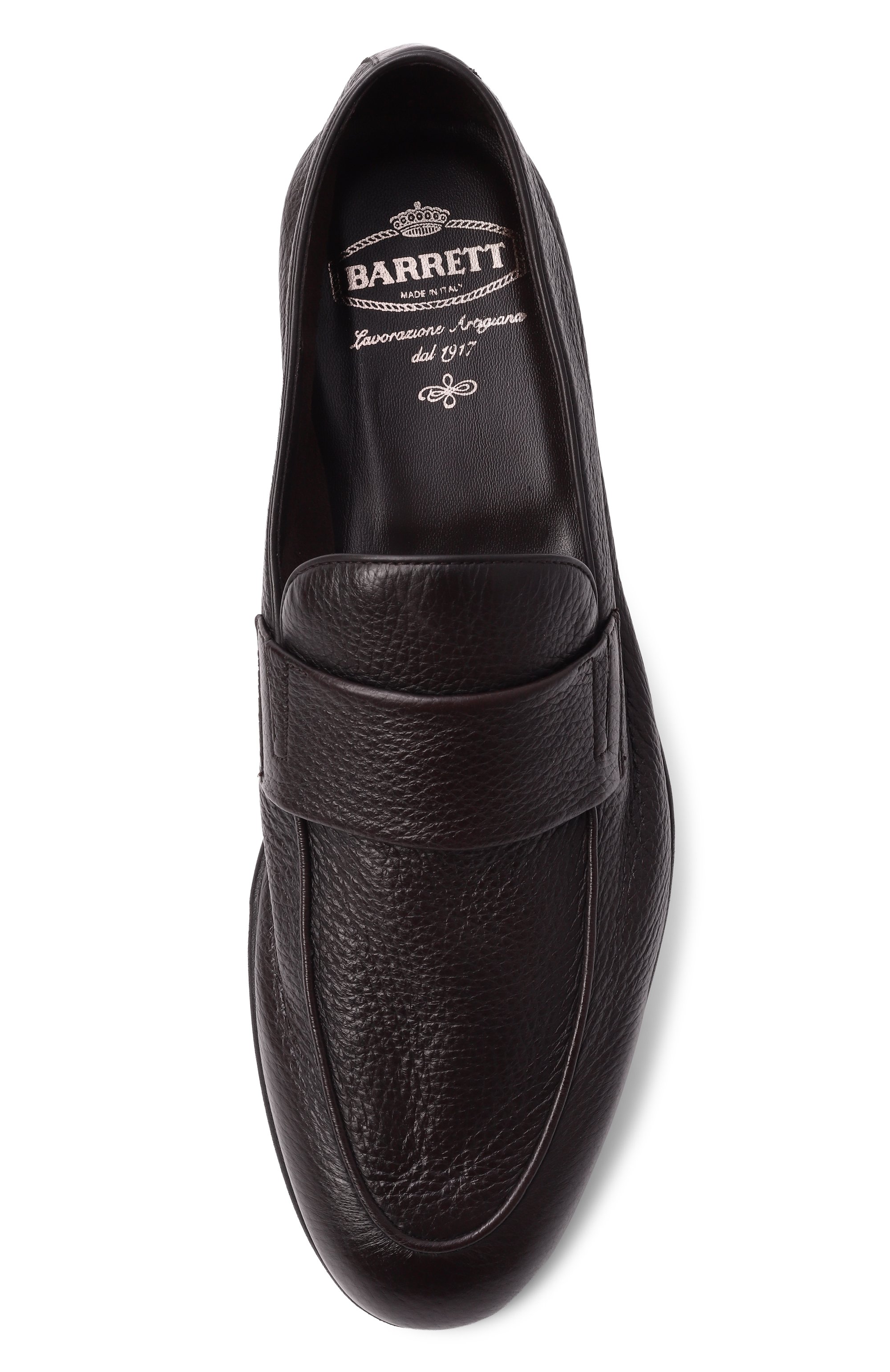 Кожаные лоферы BARRETT, арт. 261U037.3/CERV0 ASP0RT, фото 5