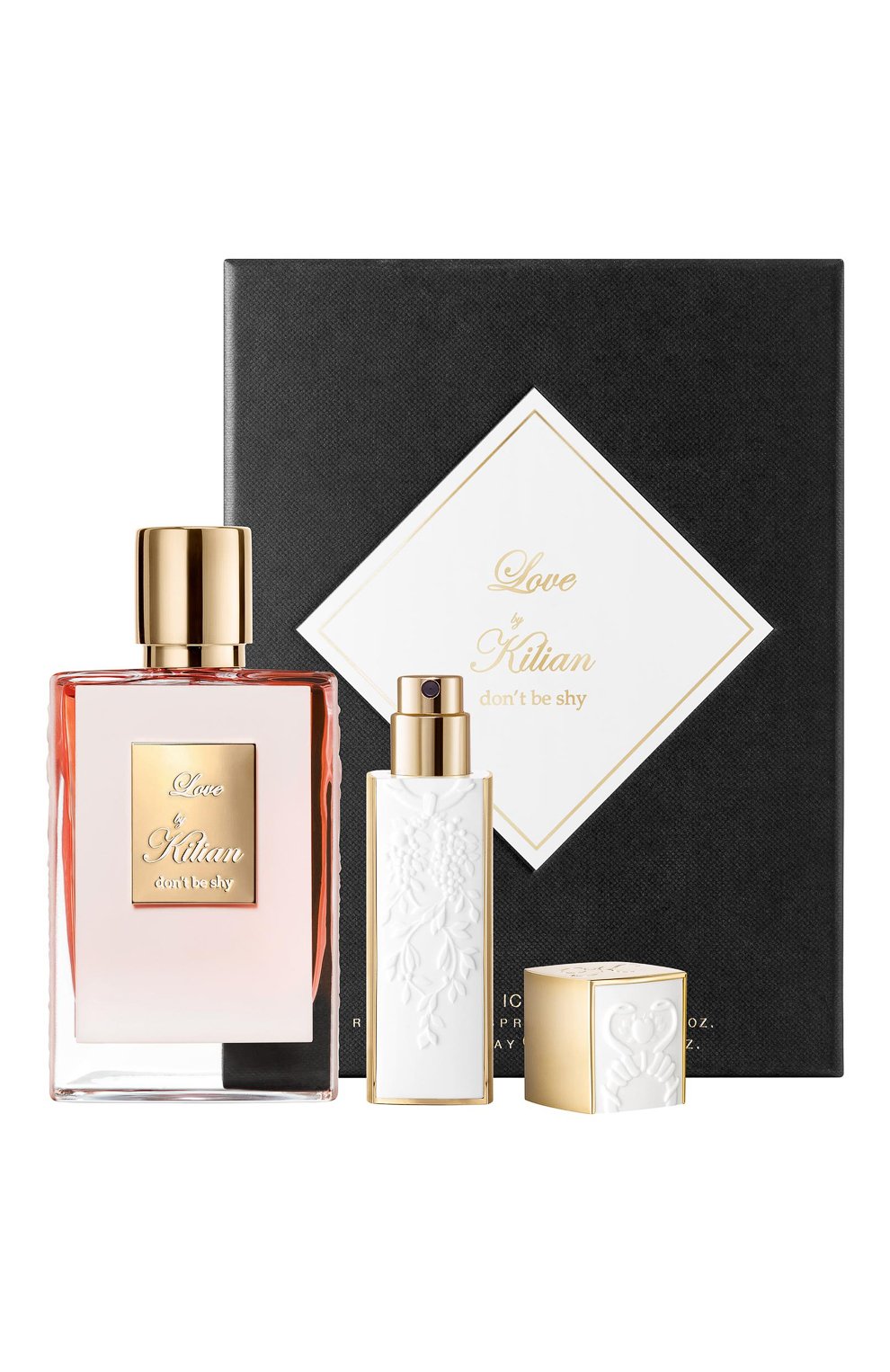 Парфюмерный набор love don't be shy (50+7,5ml) KILIAN PARIS бесцветного цвета по цене 22500 руб., арт. 3700550224952, фото 1 Парфюмерный набор love don't be shy (50+7,5ml) KILIAN PARIS, арт. 3700550224952, фото 1