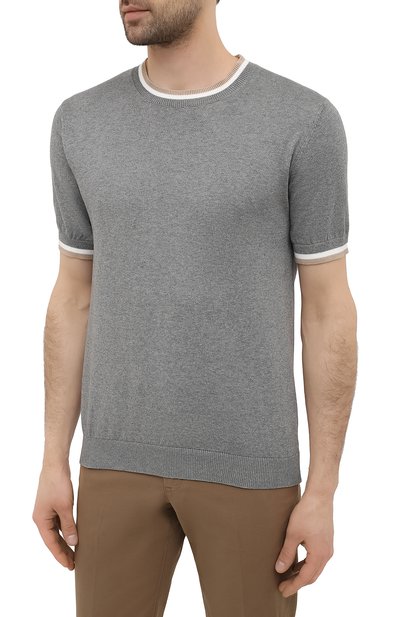 Хлопковый джемпер ELEVENTY, арт. C71MAGC03 MAG0C006, фото 3