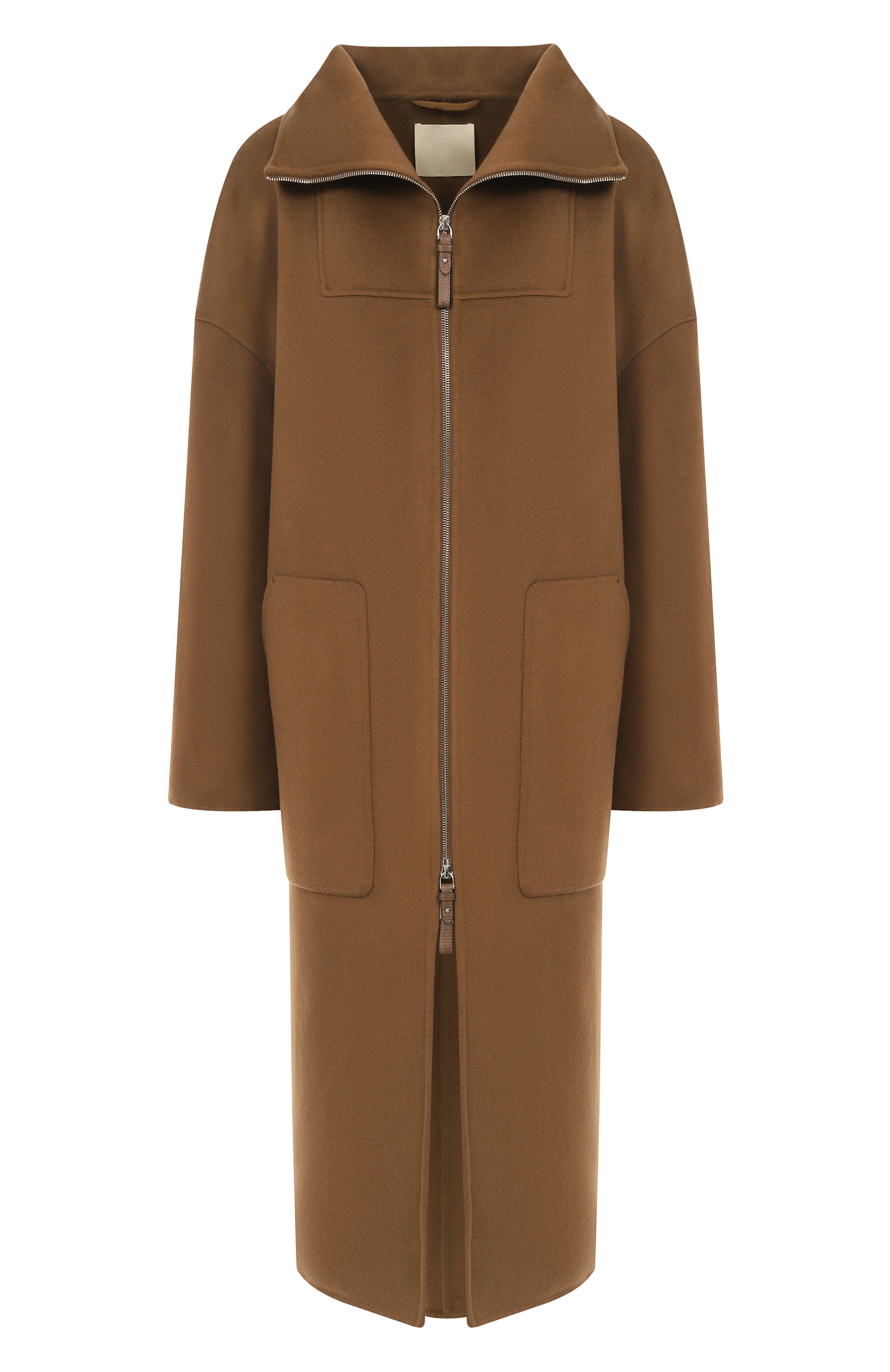 Пальто из шерсти и кашемира 12 STOREEZ коричневого цвета по цене 59000 руб., арт. 134791, фото 1 Пальто из шерсти и кашемира 12 STOREEZ, арт. 134791, фото 1