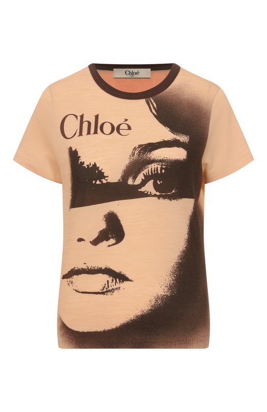 Футболка Chloé CH25UJH11189 Оранжевый CH25UJH11189