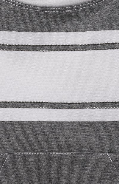 Хлопковый свитшот BRUNELLO CUCINELLI, арт. BH981E202B, фото 3