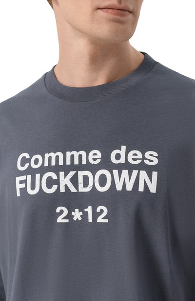 Хлопковый лонгслив COMME DES FUCKDOWN, арт. CFABU00021, фото 5