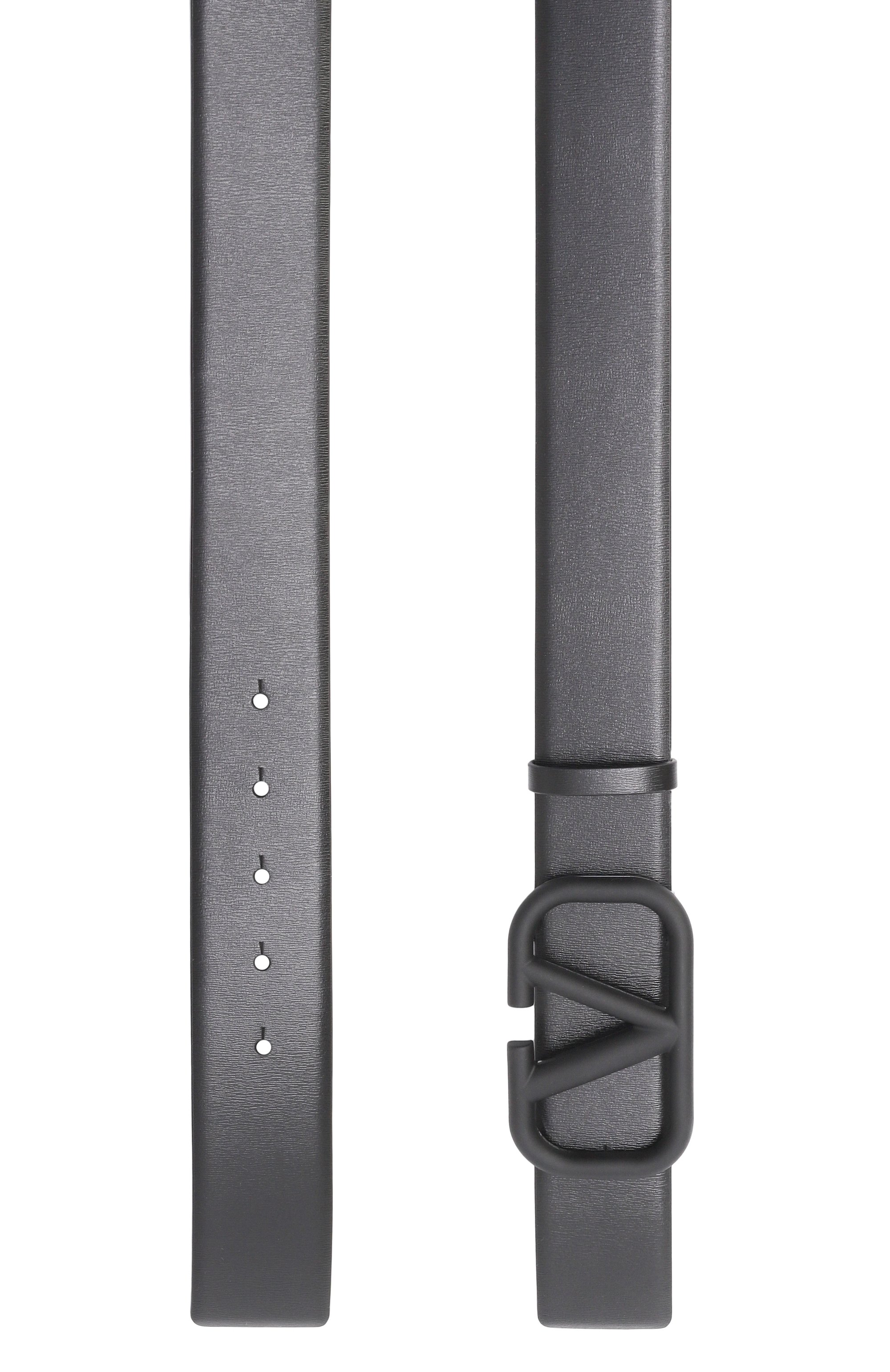 Кожаный ремень vlogo signature VALENTINO, арт. 6Y2T0Q87/WQG, фото 3