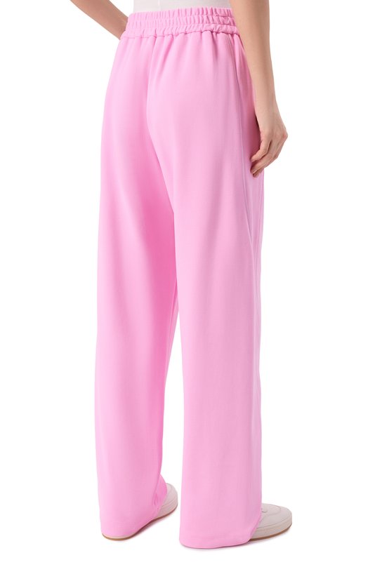 Хлопковые брюки MSGM 4041MDP76/267126 Розовый  4041MDP76/267126 Фото 4