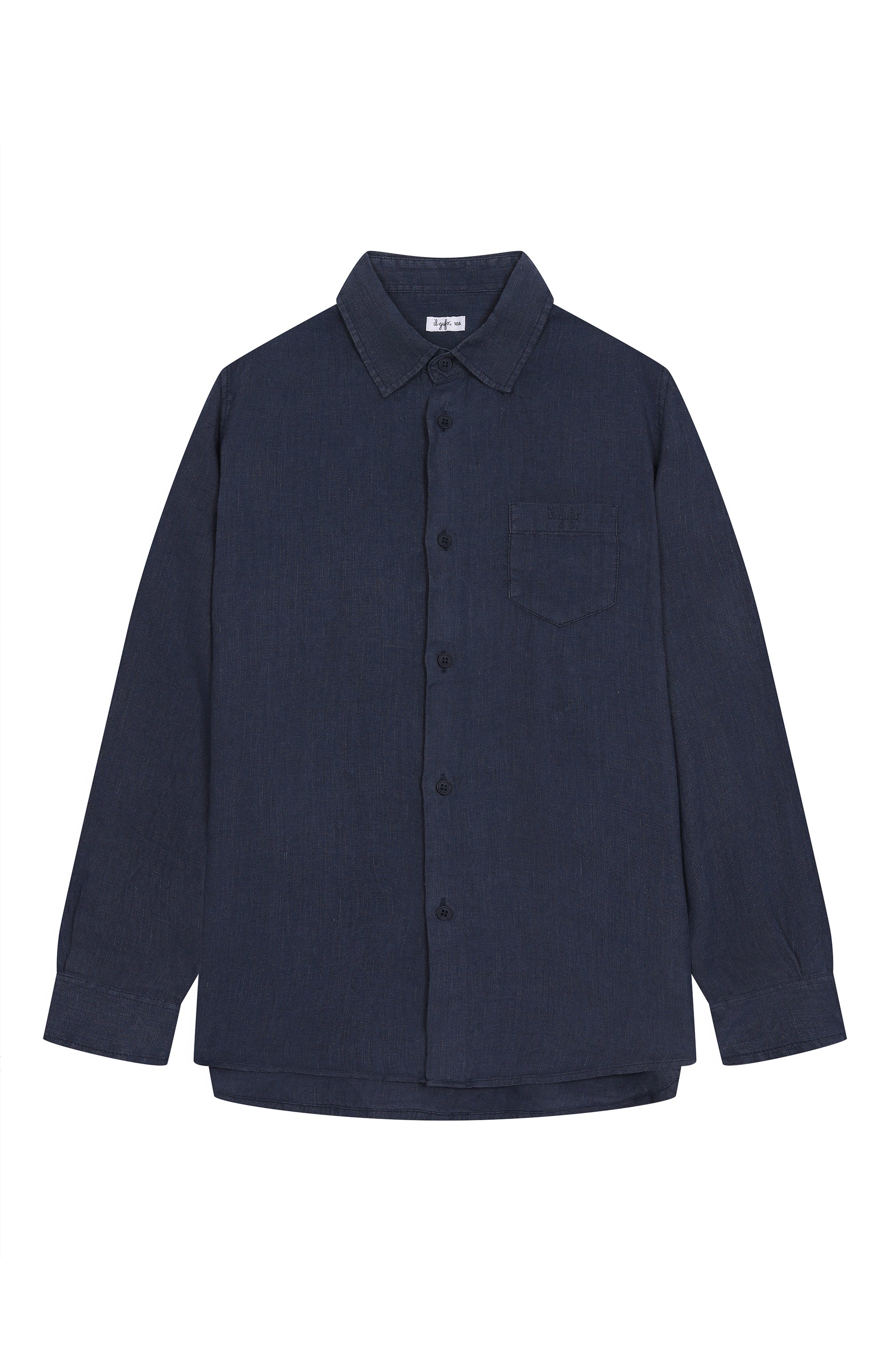 Льняная рубашка IL GUFO, арт. P25CL110L6006/5A-8A, фото 1