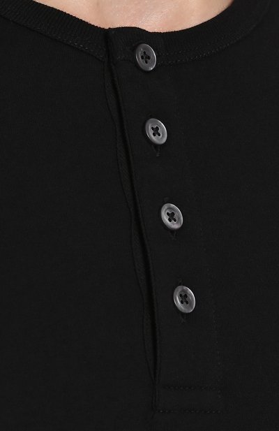 Хлопковый лонгслив-хенли TOM FORD, арт. BR402/TFJ890, фото 5