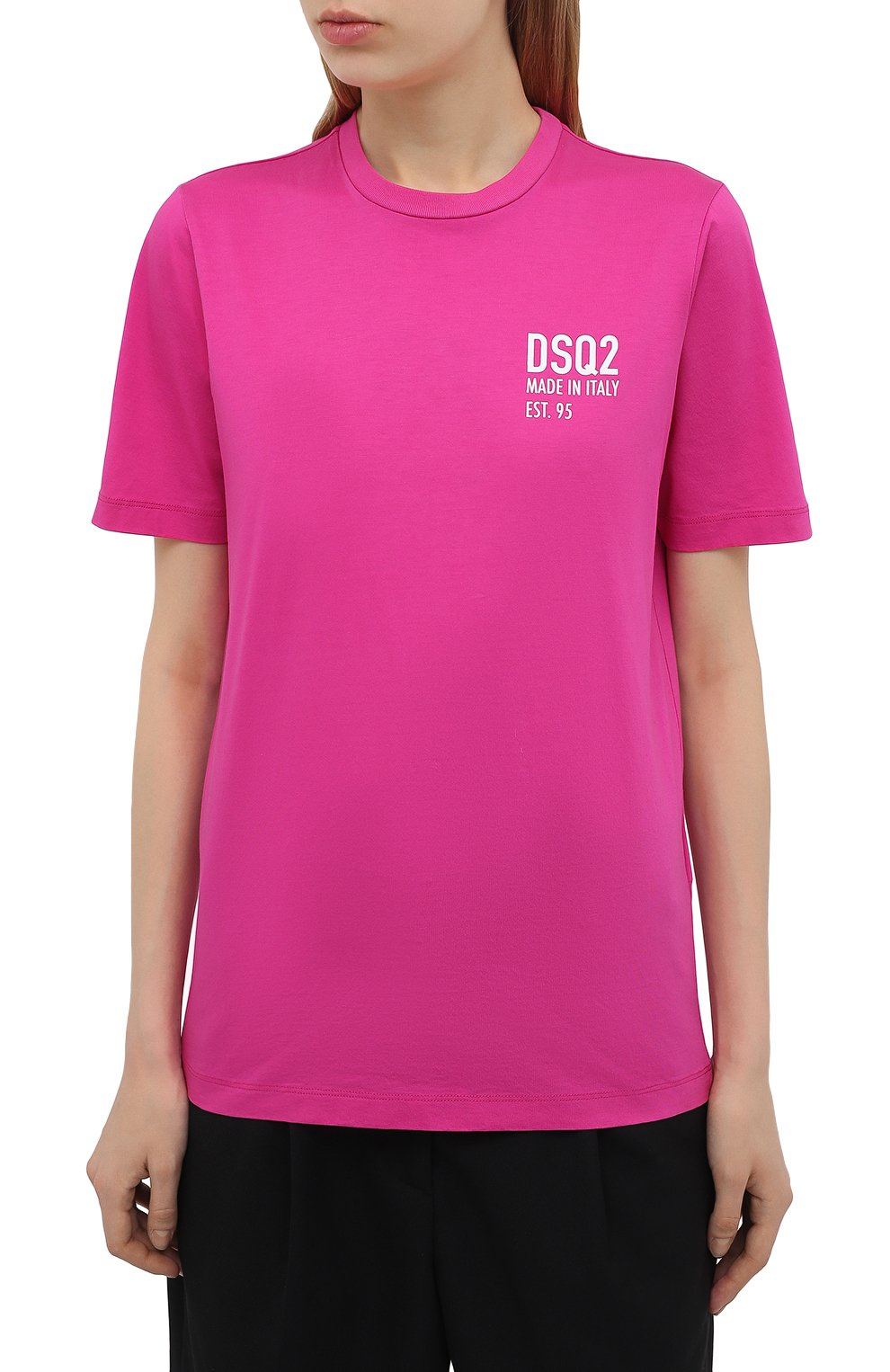 Хлопковая футболка DSQUARED2, арт. S72GD0297/S23009, фото 3
