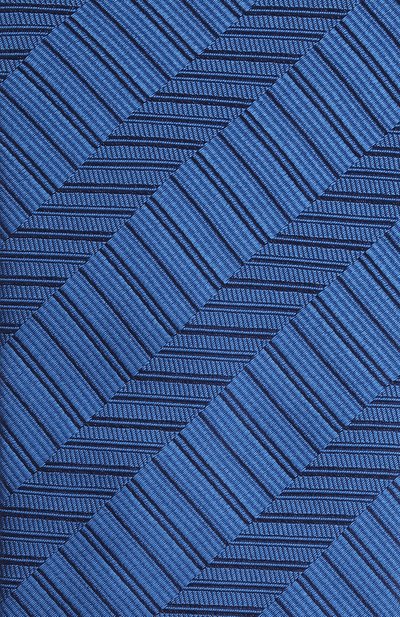 Шелковый галстук LANVIN синего цвета по цене 12600 руб., арт. 3212/TIE, фото 4 Шелковый галстук LANVIN, арт. 3212/TIE, фото 4