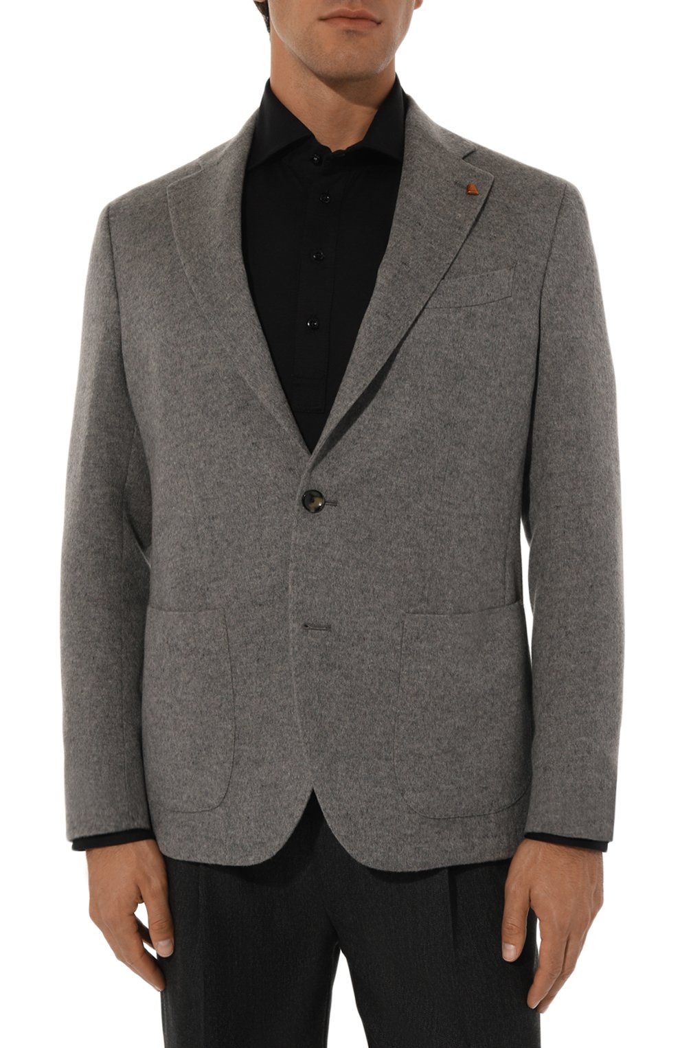 Пиджак из кашемира и шелка SARTORIA LATORRE, арт. EF74/UG0729, фото 4