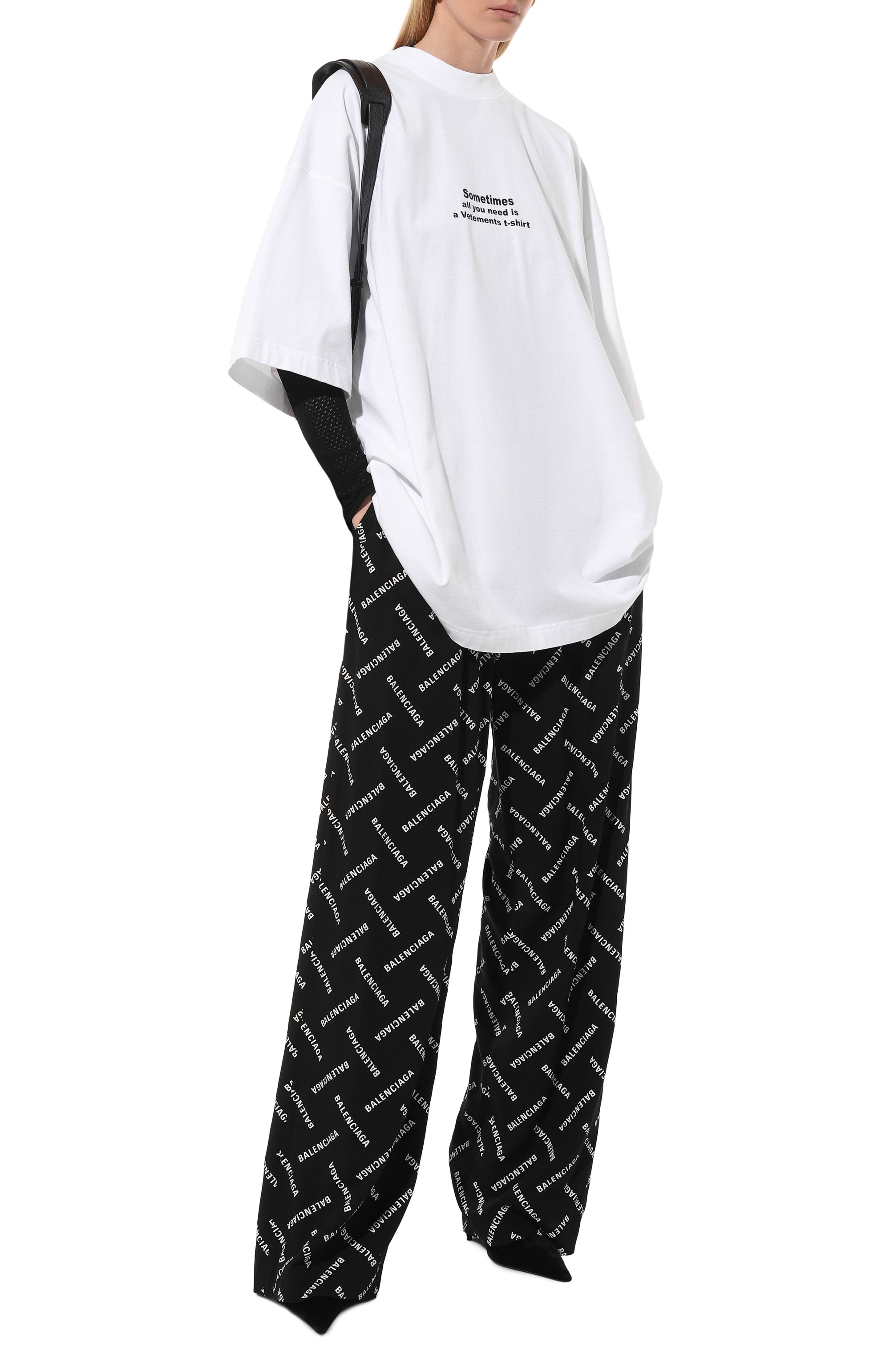 Хлопковая футболка VETEMENTS, арт. UA66TR690W, фото 2