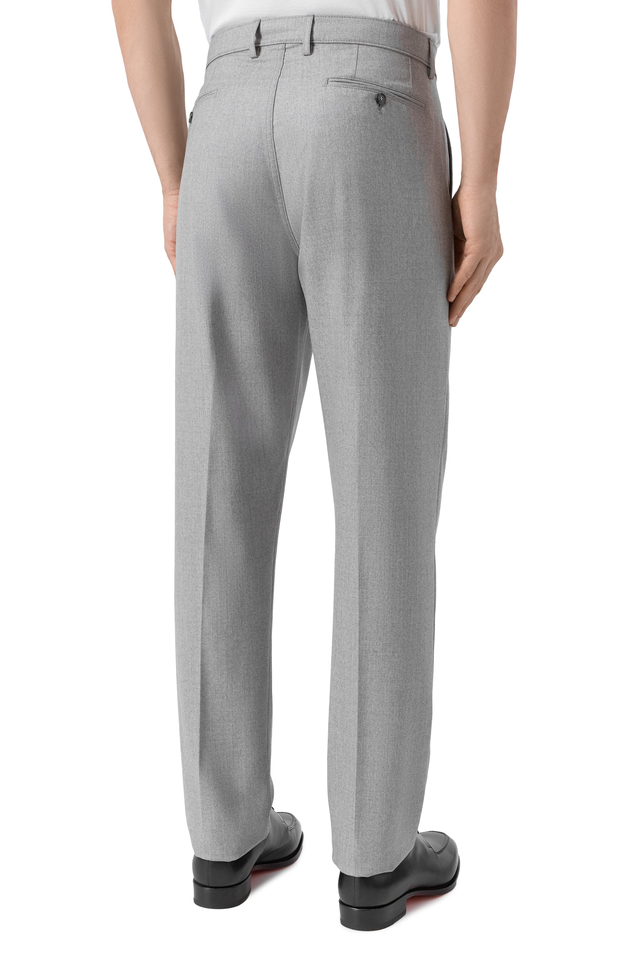 Шерстяные брюки CANALI, арт. U1675/AN00019, фото 4