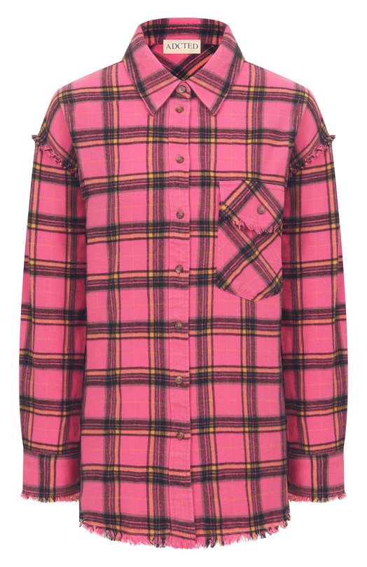 Хлопковая рубашка Addicted AD1515 Розовый AD1515