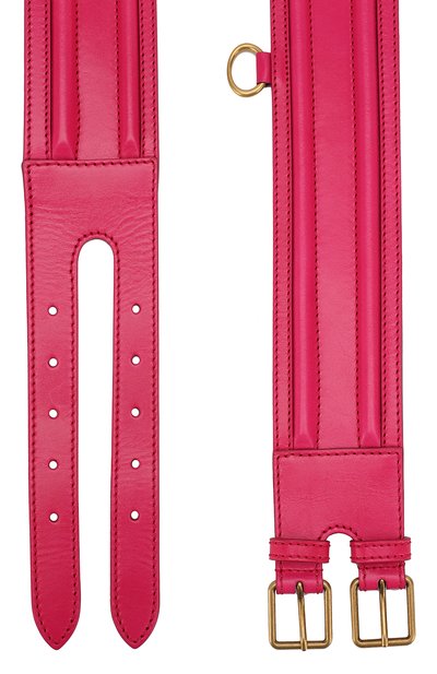Кожаный пояс ALEXANDER MCQUEEN, арт. 610545/1BR00, фото 3